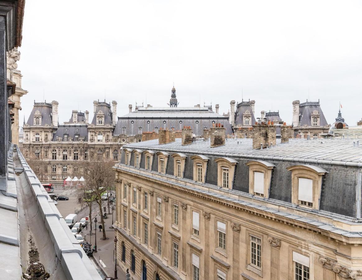 Hotel De Ville - Marais City Apartment Paris Eksteriør billede