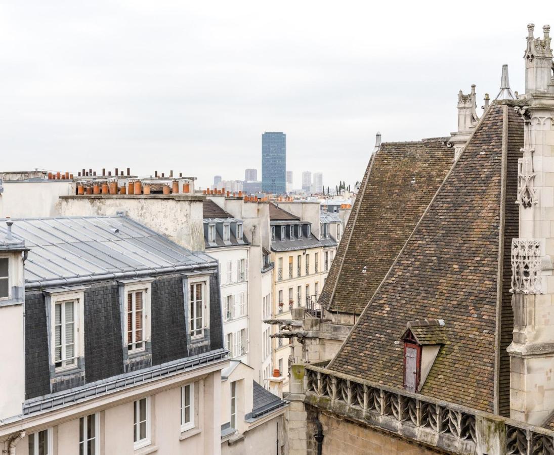 Hotel De Ville - Marais City Apartment Paris Eksteriør billede